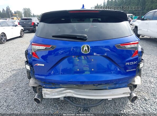 5J8TC2H61NL001402 2022 ACURA RDX Blue 