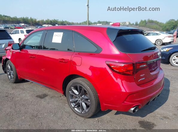 5J8YD4H08LL014882 2020 ACURA MDX Красный Задняя левая четверть