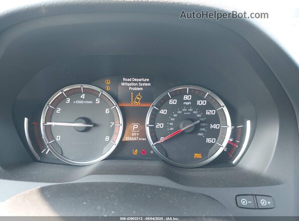 5J8YD4H08LL014882 2020 ACURA MDX Красный Вид задних сидений