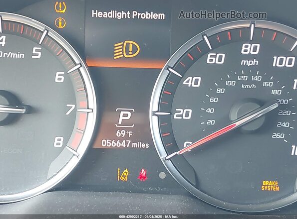 5J8YD4H08LL014882 2020 ACURA MDX Красный 