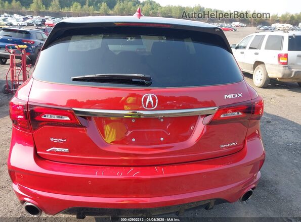 5J8YD4H08LL014882 2020 ACURA MDX Красный 