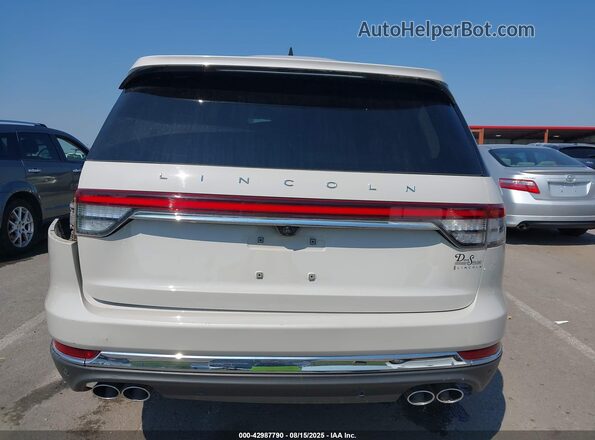 5LM5J7XC0NGL06277 2022 LINCOLN AVIATOR Cream 