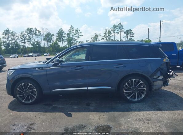 5LM5J7XC1MGL05461 2021 LINCOLN AVIATOR Blue 