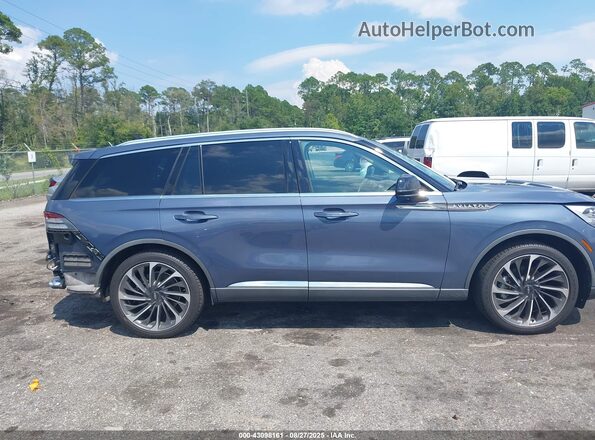 5LM5J7XC1MGL05461 2021 LINCOLN AVIATOR Blue 