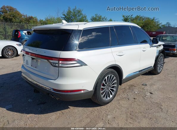 5LM5J7XC8LGL12910 2020 LINCOLN AVIATOR White უკანა მარჯვენა