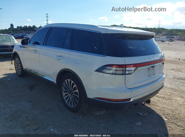 5LM5J7XC8LGL12910 2020 LINCOLN AVIATOR White უკანა მარცხენა
