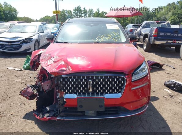 5LMCJ2D96LUL03000 2020 LINCOLN CORSAIR Red Вид щитка приладів