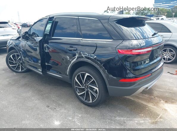 5LMCJ2DAXPUL27655 2023 LINCOLN CORSAIR Black Tył lewy