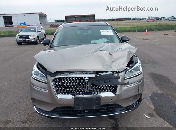 5LMCJ2DH2LUL19718 2020 LINCOLN CORSAIR Tan Սարքավորումների վահանակի տեսք