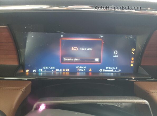 5LMJJ2LGXREL14382 2024 LINCOLN NAVIGATOR Черный Вид щитка приборов