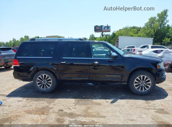 5LMJJ3HT8GEL02627 2016 LINCOLN NAVIGATOR L Black Вид задньої частини салону