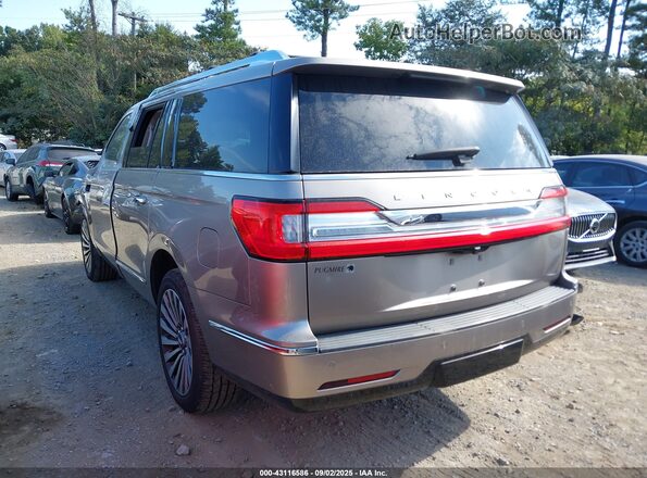 5LMJJ3LT1JEL03195 2018 LINCOLN NAVIGATOR L Beige 