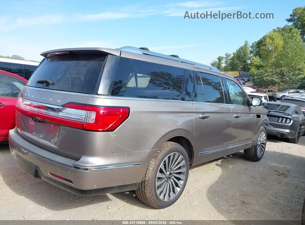 5LMJJ3LT1JEL03195 2018 LINCOLN NAVIGATOR L Beige 
