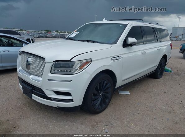 5LMJJ3LT8LEL10177 2020 LINCOLN NAVIGATOR White Передня ліва чверть