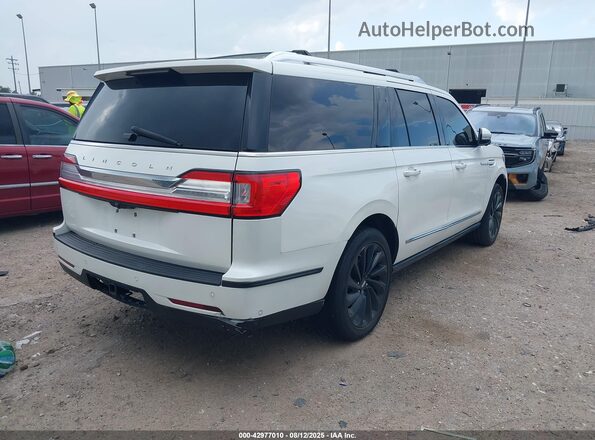 5LMJJ3LT8LEL10177 2020 LINCOLN NAVIGATOR White Задня права чверть