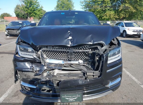 5LMJJ3LTXMEL11283 2021 LINCOLN NAVIGATOR Black Vista del cuadro de instrumentos