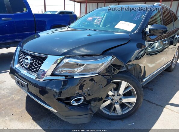 5N1AR2MMXGC652521 2016 NISSAN PATHFINDER Black Front view