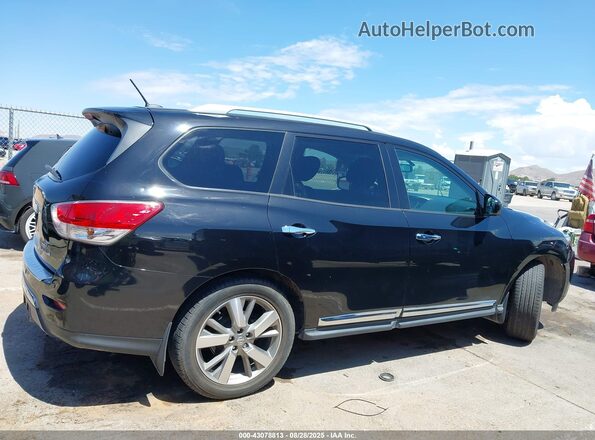 5N1AR2MMXGC652521 2016 NISSAN PATHFINDER Black Rear interior view