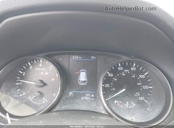 5N1AT2MT2LC725349 2020 NISSAN ROGUE Orange უკანა სავარძლების ხედი