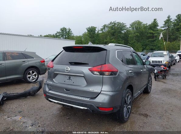 5N1AT2MV3LC777543 2020 NISSAN ROGUE Серый Задняя правая четверть