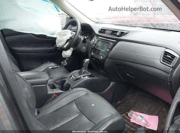5N1AT2MV3LC777543 2020 NISSAN ROGUE Серый Вид салона спереди