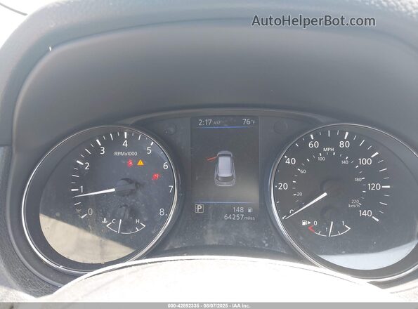 5N1AT2MV4JC751711 2018 NISSAN ROGUE Gray 