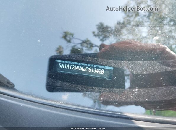 5N1AT2MV4JC813429 2018 NISSAN ROGUE Серый 