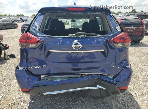 5N1AT2MV6JC786136 2018 NISSAN ROGUE Синий 