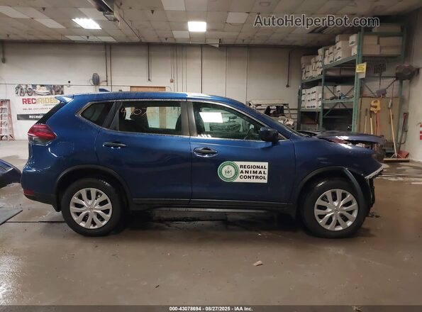 5N1AT2MV6LC807456 2020 NISSAN ROGUE Синий Панорамный вид салона 360°