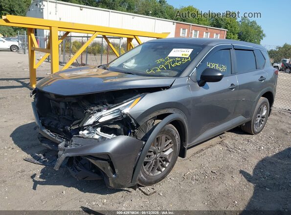 5N1AT3AB8MC748976 2021 NISSAN ROGUE Gray Przód lewy