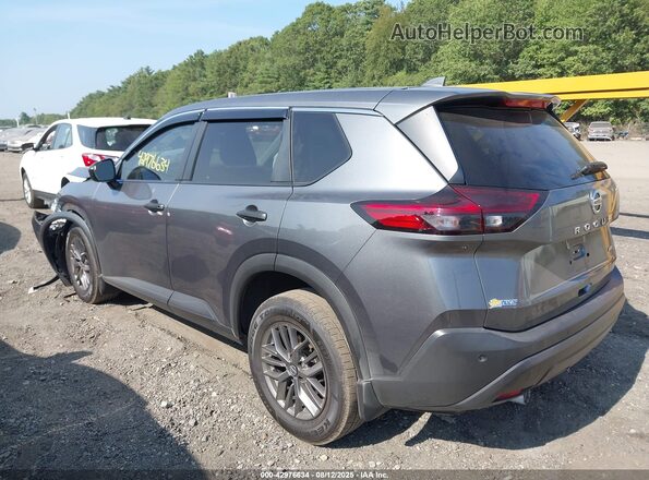 5N1AT3AB8MC748976 2021 NISSAN ROGUE Gray Tył lewy