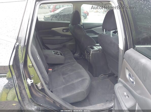 5N1AZ2AS5MC104425 2021 NISSAN MURANO Black VIN sticker view