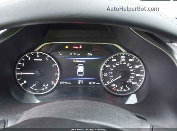 5N1AZ2AS5MC104425 2021 NISSAN MURANO Black Rear seats view