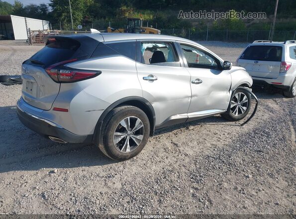 5N1AZ2AS6MC133352 2021 NISSAN MURANO Silver Հետևի աջ