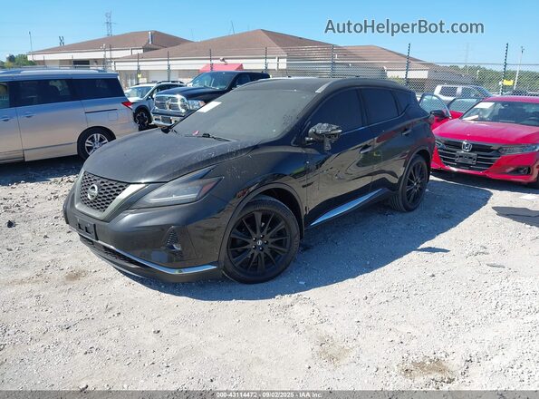 5N1AZ2CS3LN121692 2020 NISSAN MURANO Black წინა მარცხენა ხედი სამი მეოთხედიდან