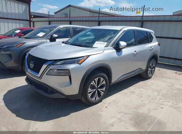 5N1BT3BA1PC891282 2023 NISSAN ROGUE Silver Передня ліва чверть