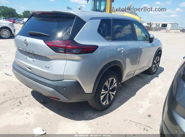 5N1BT3BA1PC891282 2023 NISSAN ROGUE Silver Задня права чверть