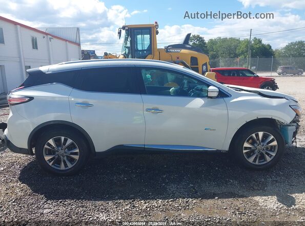 5N1CZ2MHXGN146896 2016 NISSAN MURANO HYBRID White სალონის 360-გრადუსიანი ხედი