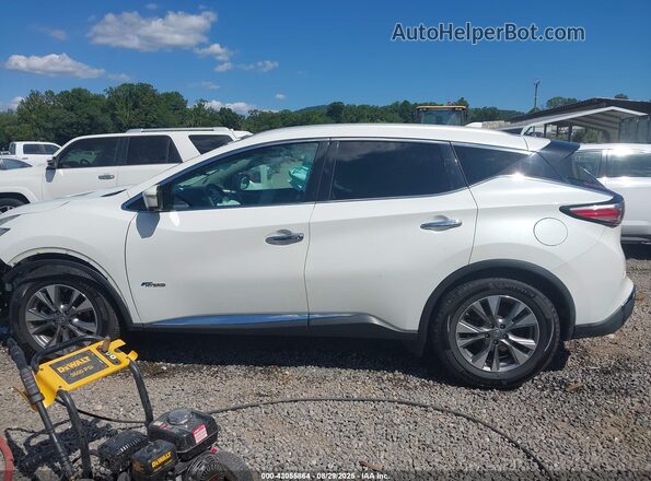 5N1CZ2MHXGN146896 2016 NISSAN MURANO HYBRID White 
