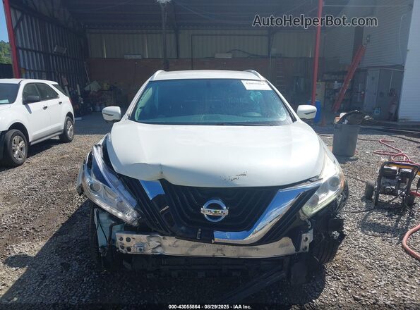 5N1CZ2MHXGN146896 2016 NISSAN MURANO HYBRID White უკანა სალონის ხედი