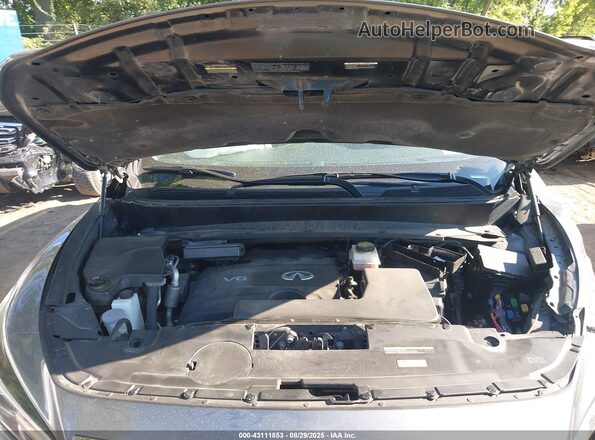 5N1DL0MM2HC501015 2017 INFINITI QX60 Серебряный Вид сзади