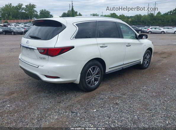 5N1DL0MM3LC522142 2020 INFINITI QX60 White Tył prawy
