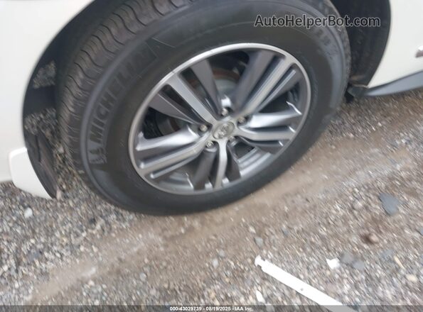 5N1DL0MM3LC522142 2020 INFINITI QX60 White Widok zestawu wskaźników