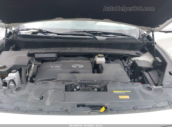 5N1DL0MM3LC522142 2020 INFINITI QX60 White Widok z tyłu