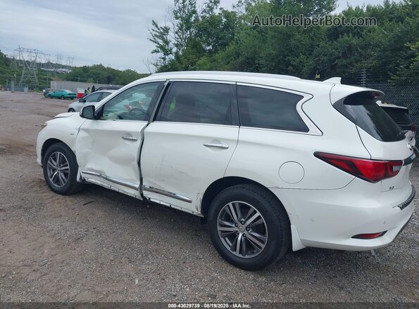 5N1DL0MM3LC522142 2020 INFINITI QX60 White Tył lewy