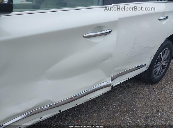 5N1DL0MM3LC522142 2020 INFINITI QX60 White Widok z przodu