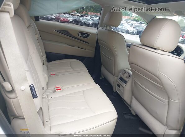 5N1DL0MM3LC522142 2020 INFINITI QX60 White Widok naklejki z numerem VIN
