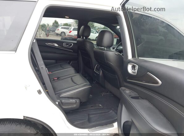 5N1DL0MM9LC525384 2020 INFINITI QX60 White Widok naklejki z numerem VIN