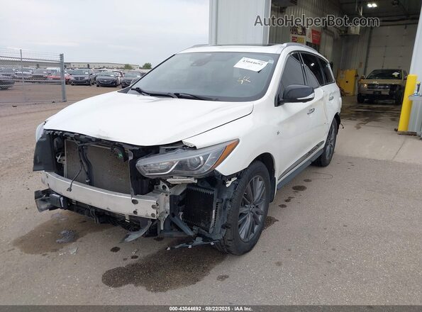 5N1DL0MM9LC525384 2020 INFINITI QX60 White Przód lewy