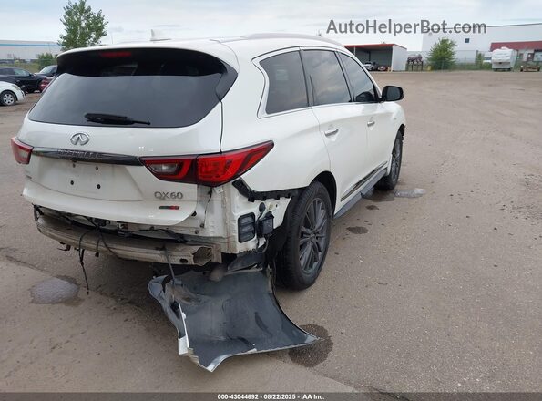 5N1DL0MM9LC525384 2020 INFINITI QX60 White Tył prawy